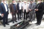 تجدید میثاق وزیر فرهنگ و ارشاد اسلامی با شهدای کردستان