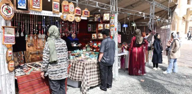 گشایش نمایشگاه نوروزی صنایع دستی در کردستان