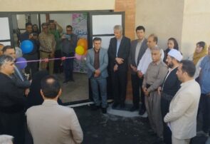 کتابخانه روستای سراب قامیش افتتاح شد