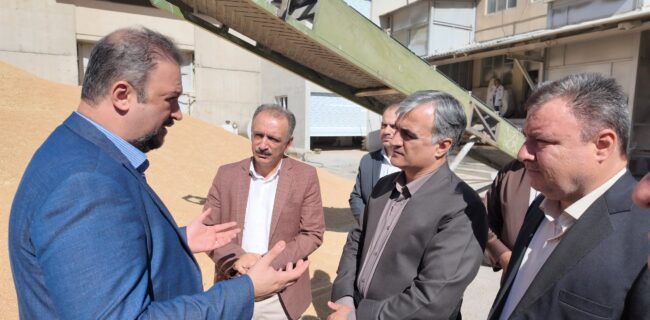 فرماندار سنندج از شرکت تعاونی آرد فجر بازدید کرد