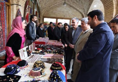 برگزاری نمایشگاه صنایع‌دستی کردستان همزمان با آیین شب چله در سنندج
