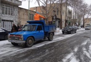 آمادگی شهرداری سنندج برای مدیریت بارشهای زمستانی