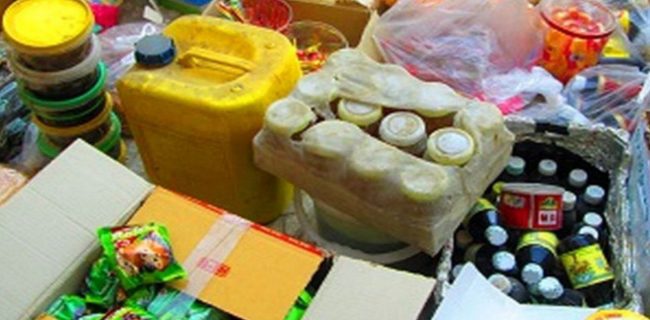 امحای بیش از ده تن مواد غذای فاسد