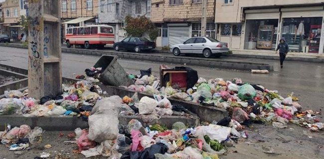 وقتی زباله‌ها از مدیریت جلو می‌زنند