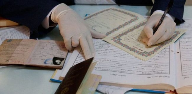 ثبت ۱۲هزار ازدواج و ۸هزار طلاق در کردستان