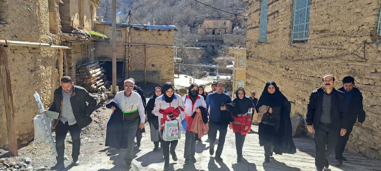 تجلی خدمت بیمنت در سرمای گلین تجلی خدمت بیمنت در سرمای گلین