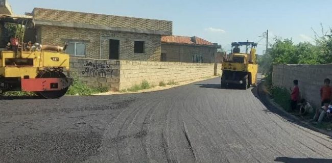 عقب‌ماندگی ۱۰ درصدی کردستان در آسفالت روستایی