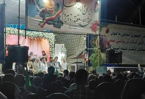 برگزاری مراسم عقد پنج زوج جوان در میدان آزادی سنندج